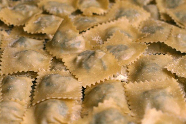 Cut agnolotti